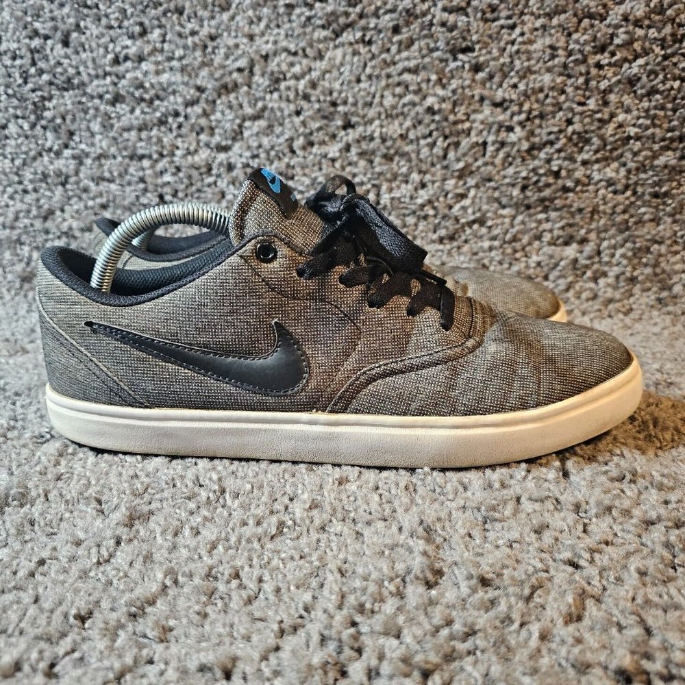 Nike SB Check Mens Size 11 Shoes Gray Casual Sneakers Solarsoft Skateboard